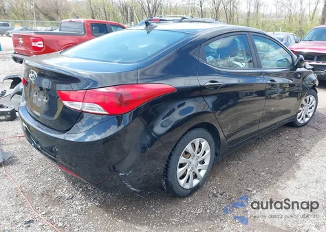 2013 Hyundai Elantra Gls z USA, uszkodzony, nr VIN KMHDH4AEXDU580069